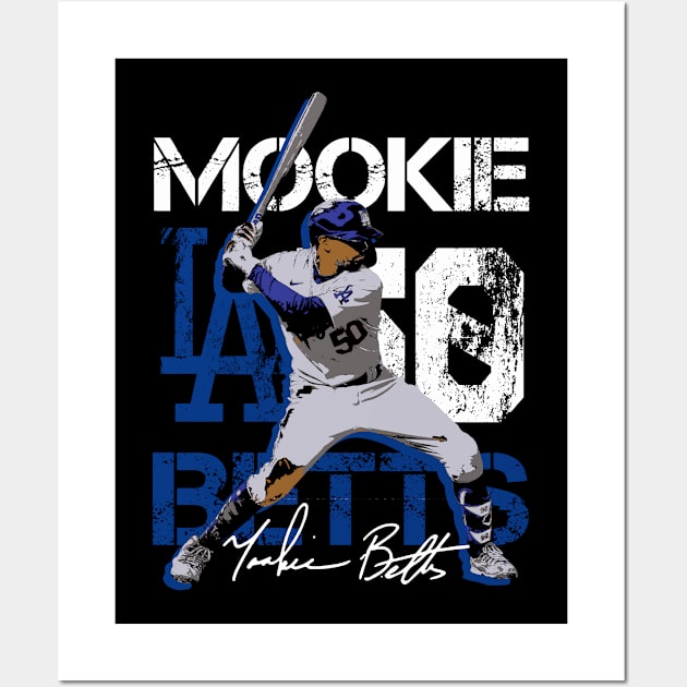 mookie betts Wall Art by 10thstreet